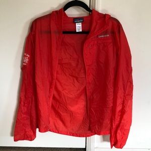 Patagonia Red Houdini jacket